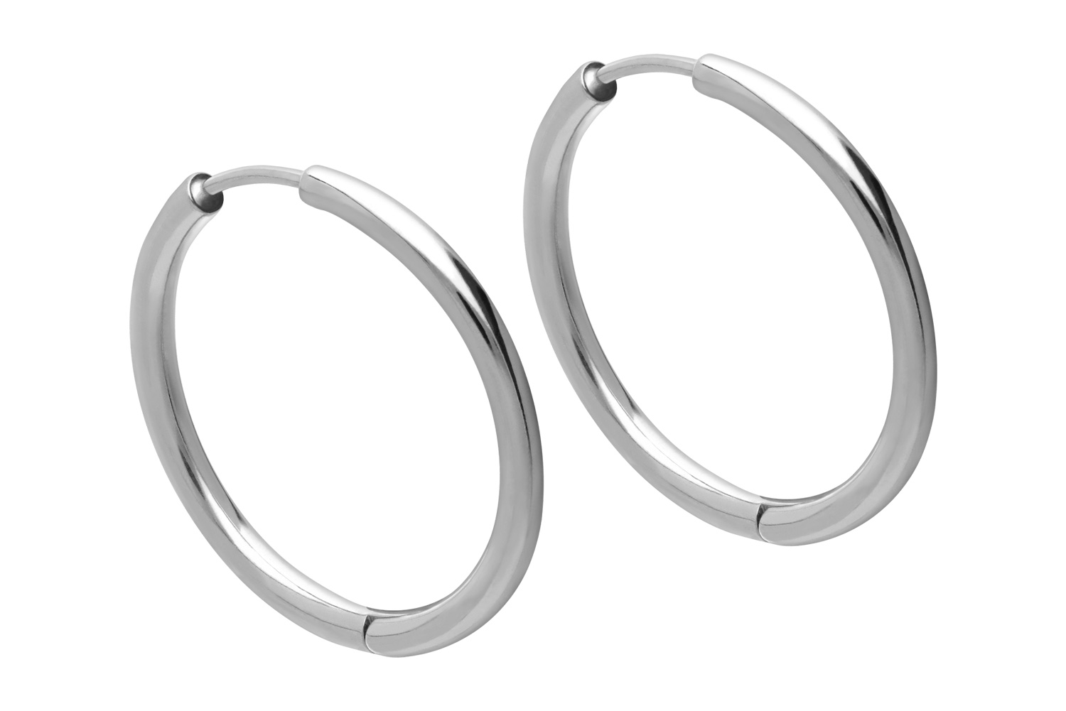 Chirurgenstahl Ohrclicker Creolen von Piercingline